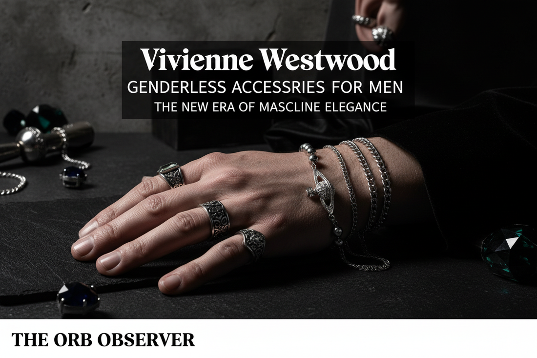 Vivienne Westwood cho nam giới: hướng dẫn trang sức & phụ kiện genderless fashion đầy đủ nhất 2026