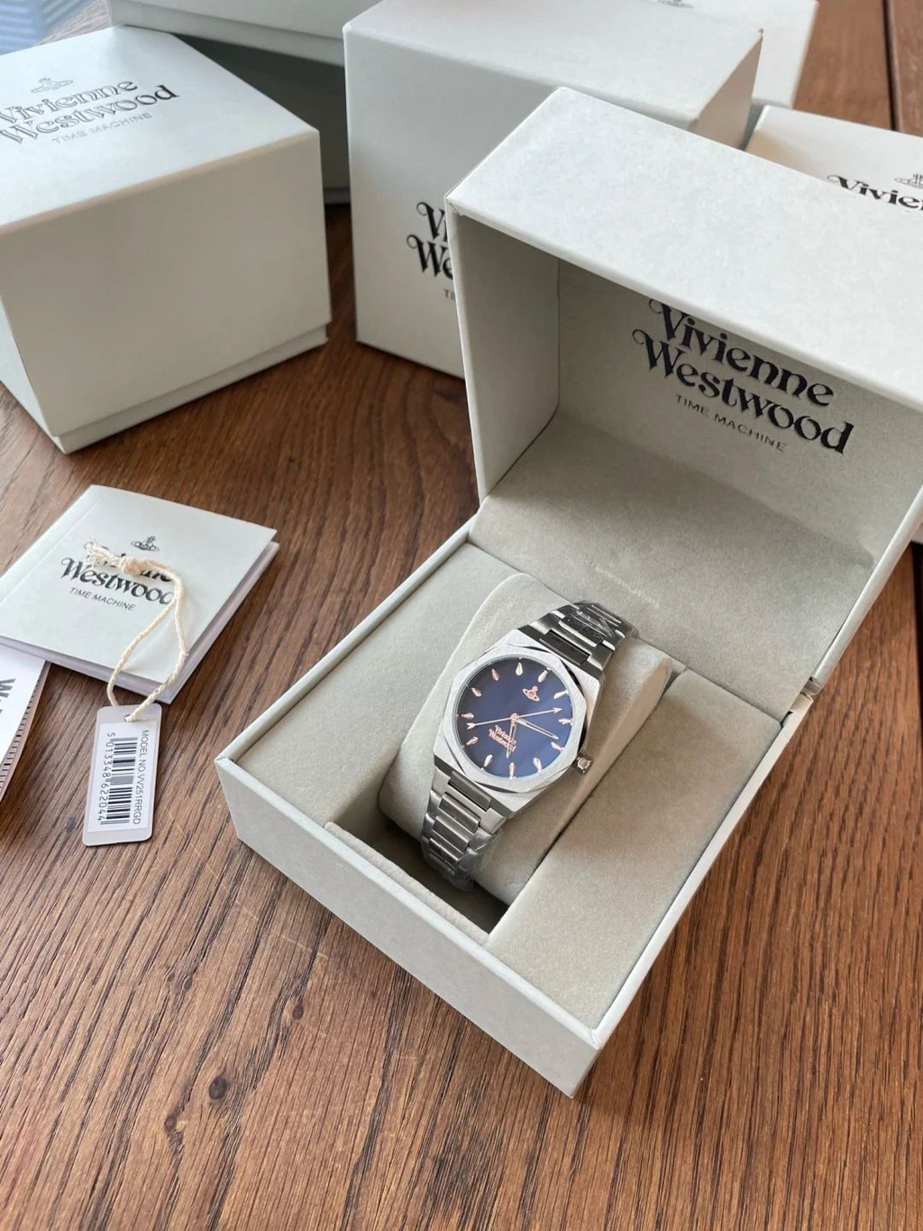 Limehouse Blue 34mm Watch VV244DBLSL
