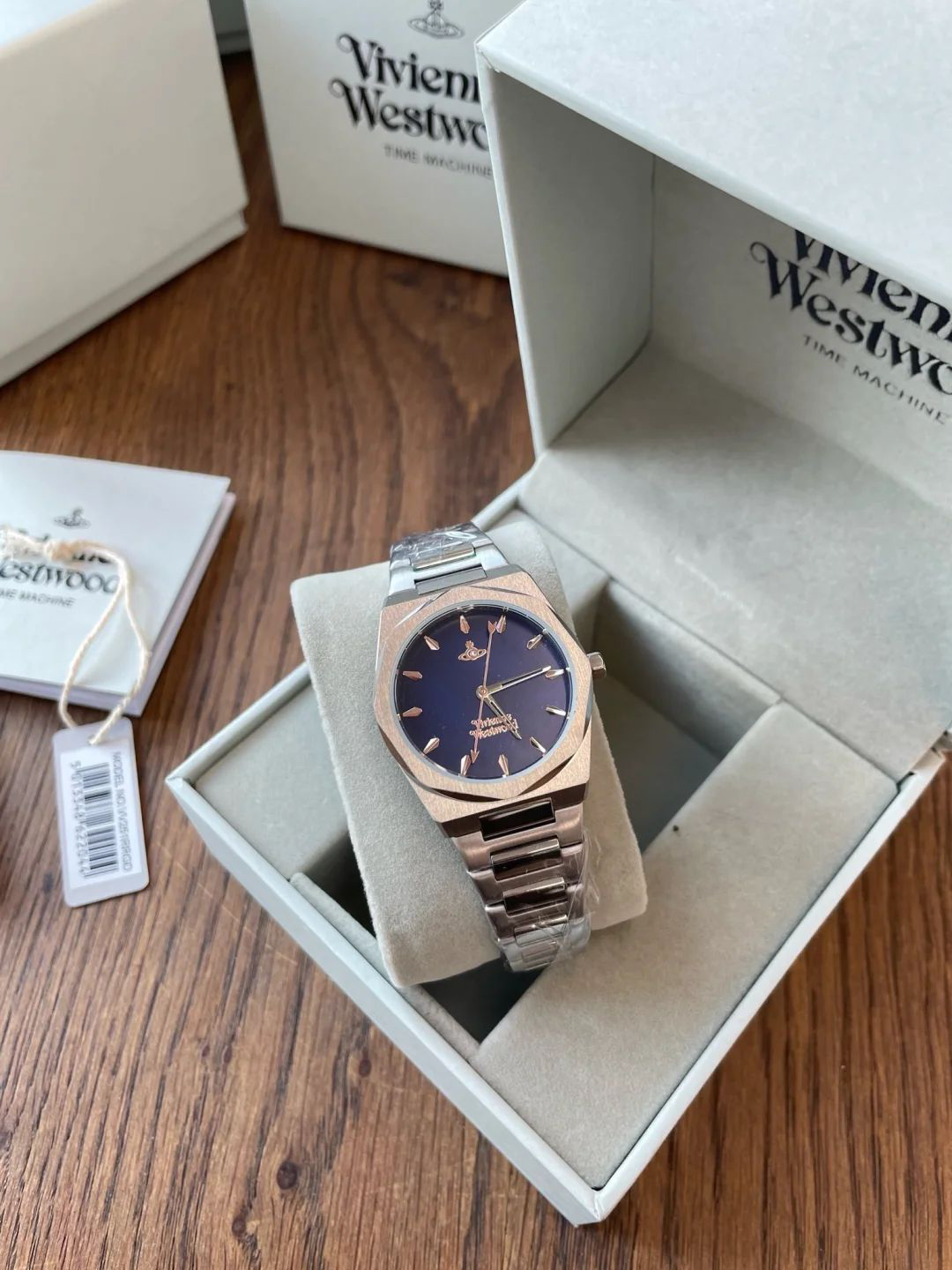 Limehouse Blue 34mm Watch VV244DBLSL