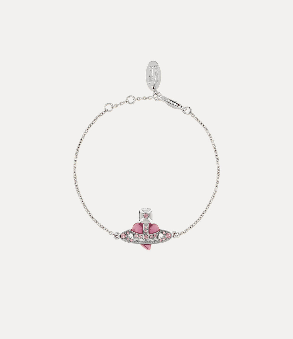 New Diamante Heart Bracelet