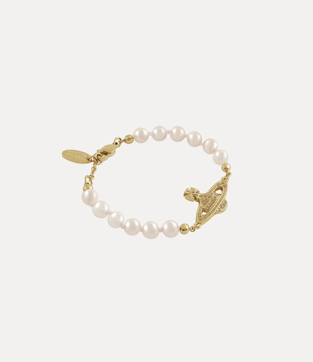 Mini Bas Relief Pearl Bracelet 2