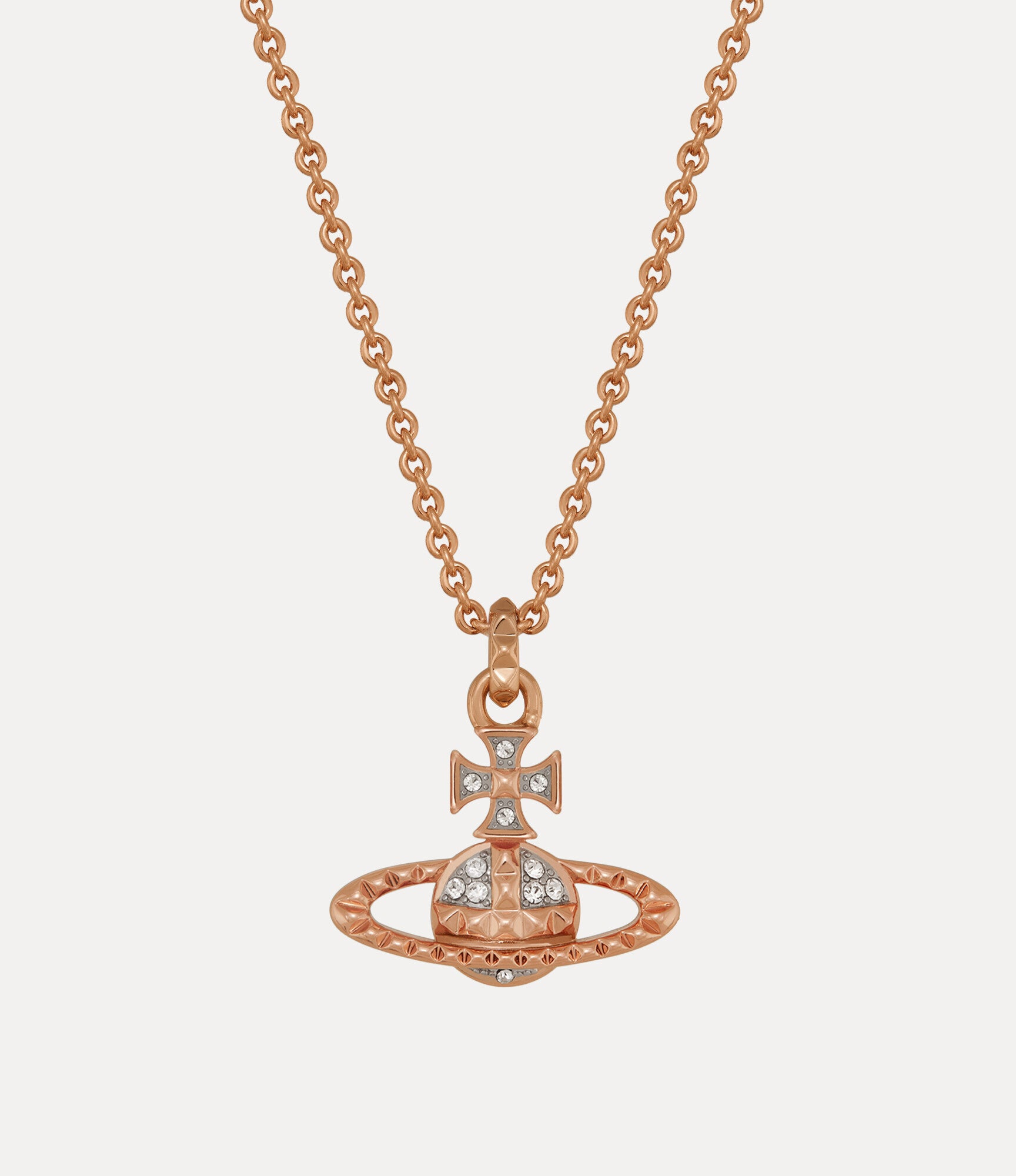 Mayfair Bas Relief Pendant Necklace
