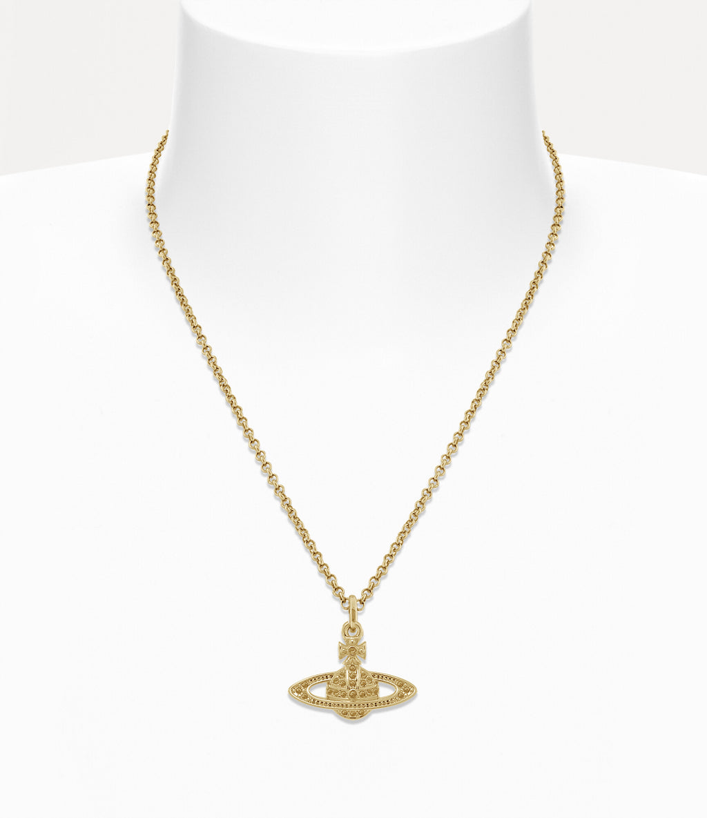 Mini Bas Relief Pendant Necklace 4