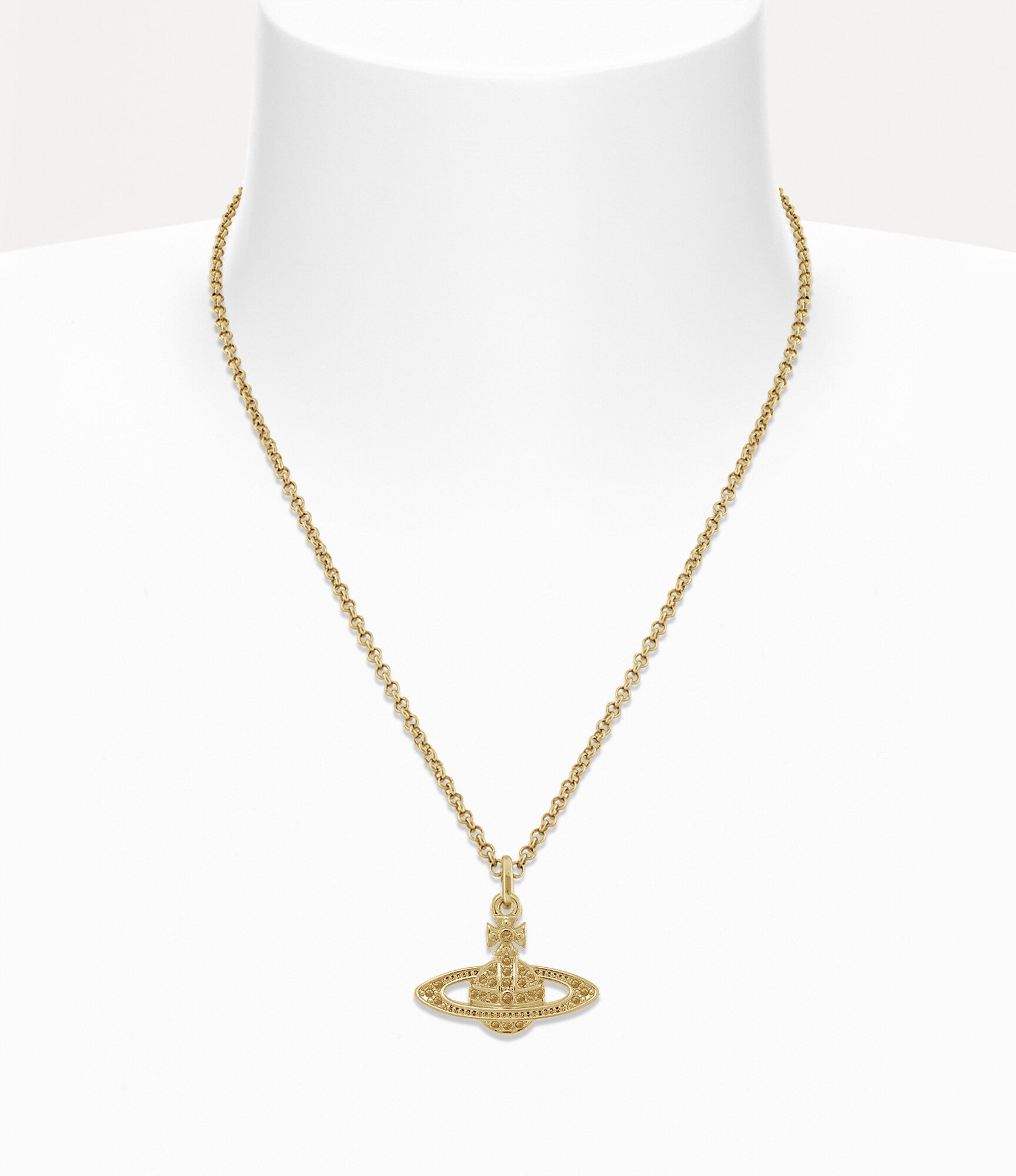 Mini Bas Relief Pendant Necklace 4