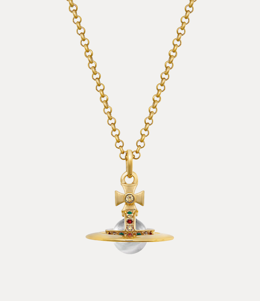 New Tiny Orb Pendant Necklace