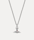 New Petite Orb Pendant Necklace 6479SV