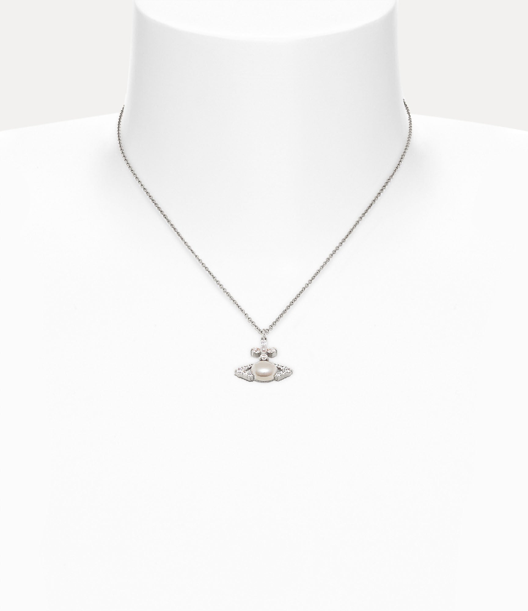 Ada Pendant Necklace Silver 6223
