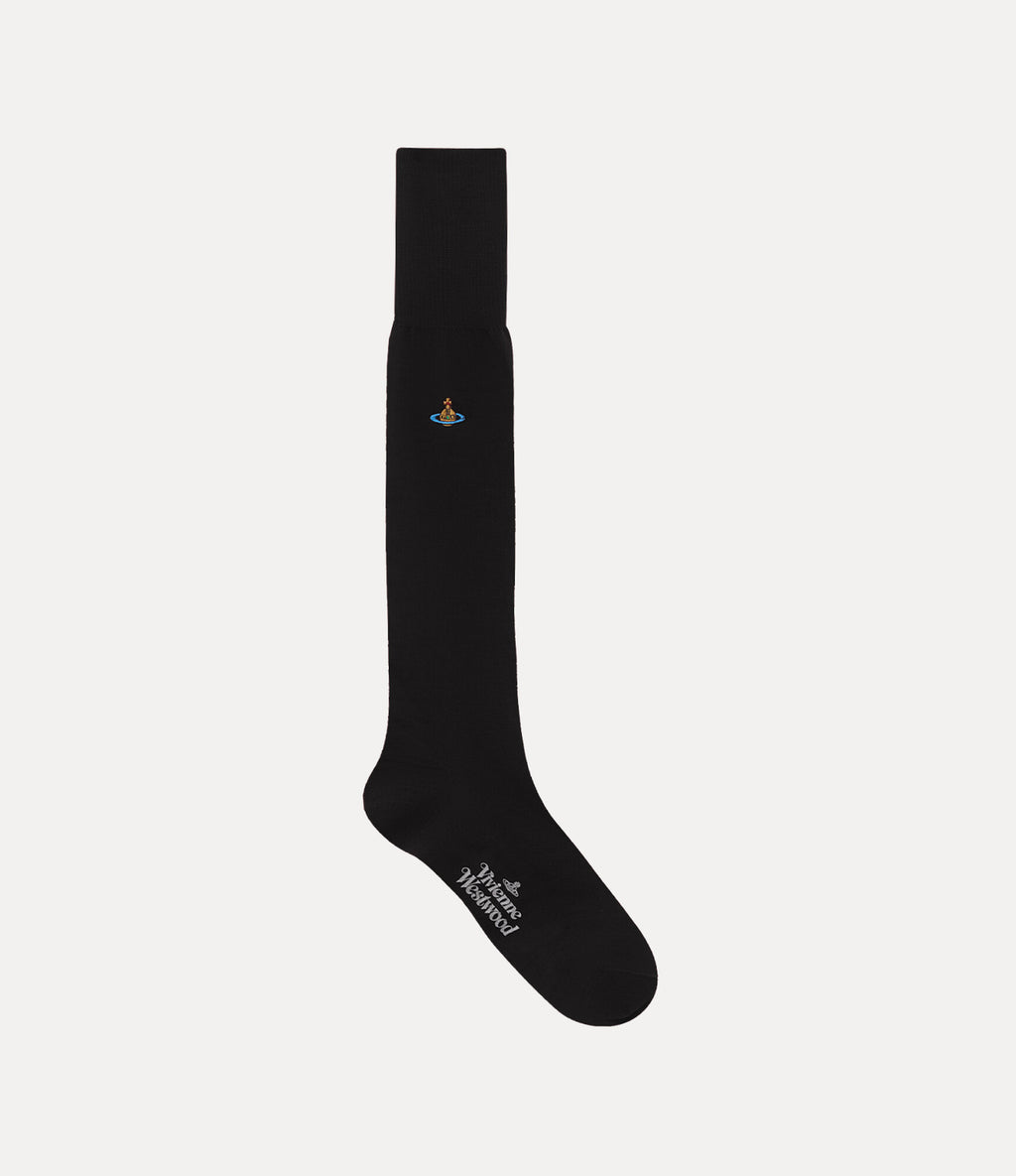 Uni Colour Plain Knee High Socks