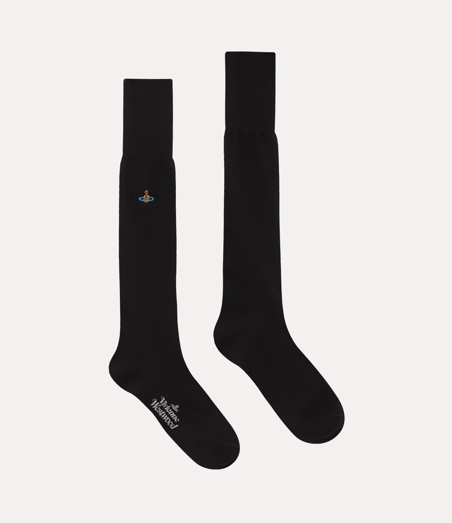 Uni Colour Plain Knee High Socks 2