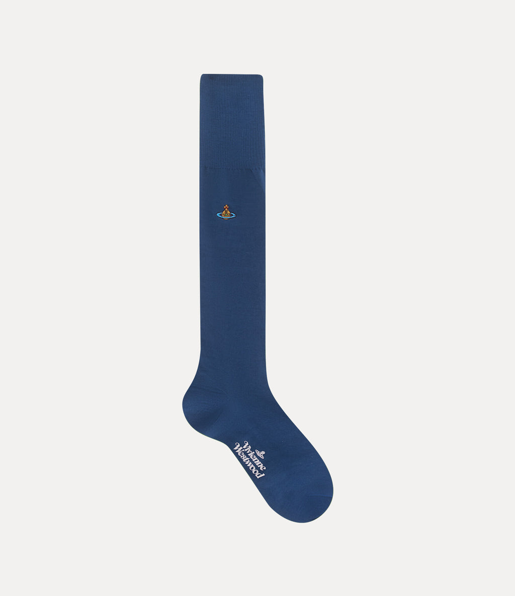 Uni Colour Plain Knee High Socks