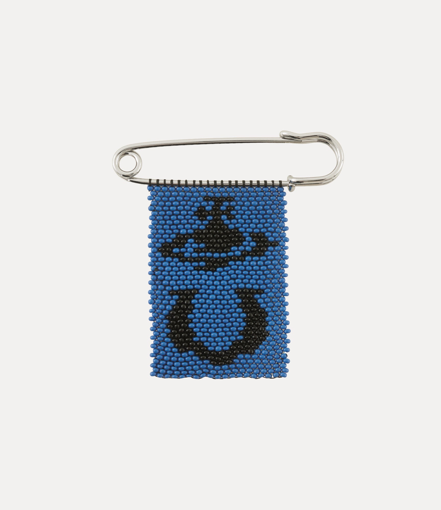 Beaded Charm Pin