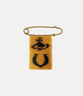 Beaded Charm Pin