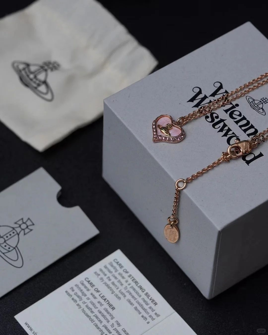 Petra Pendant Necklace Rose Gold 6217RG