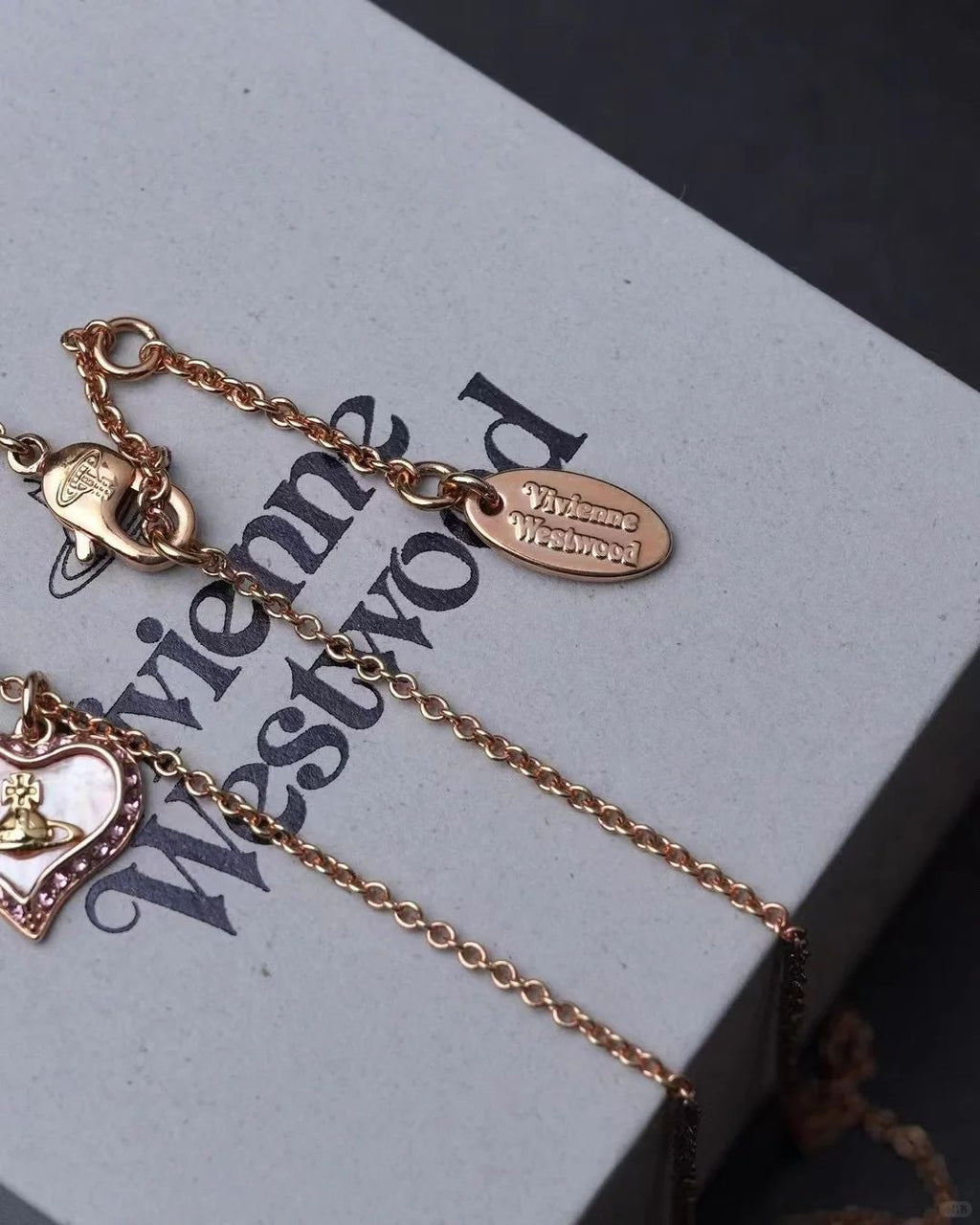 Petra Pendant Necklace Rose Gold 6217RG