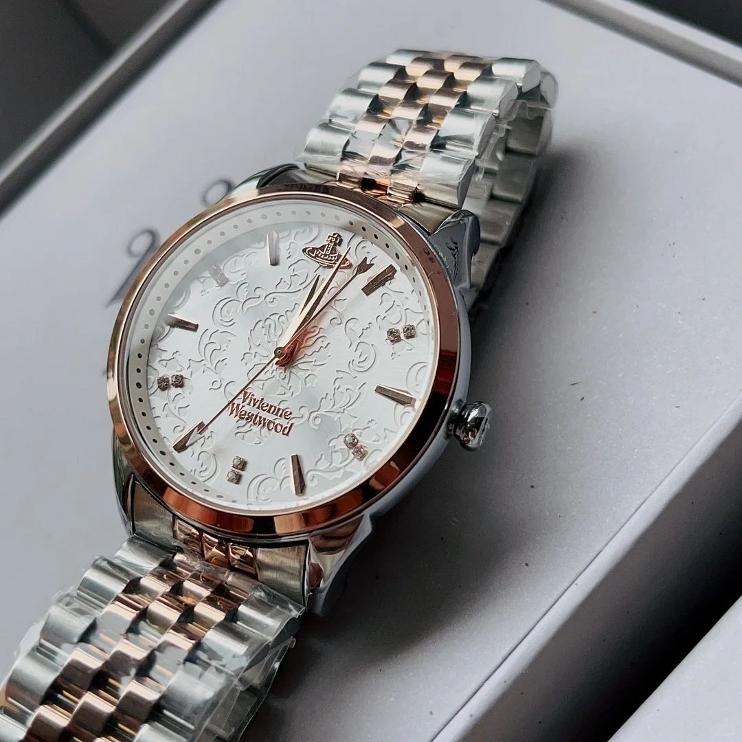 Wallace Silver Watch 37mm VV208RSSL