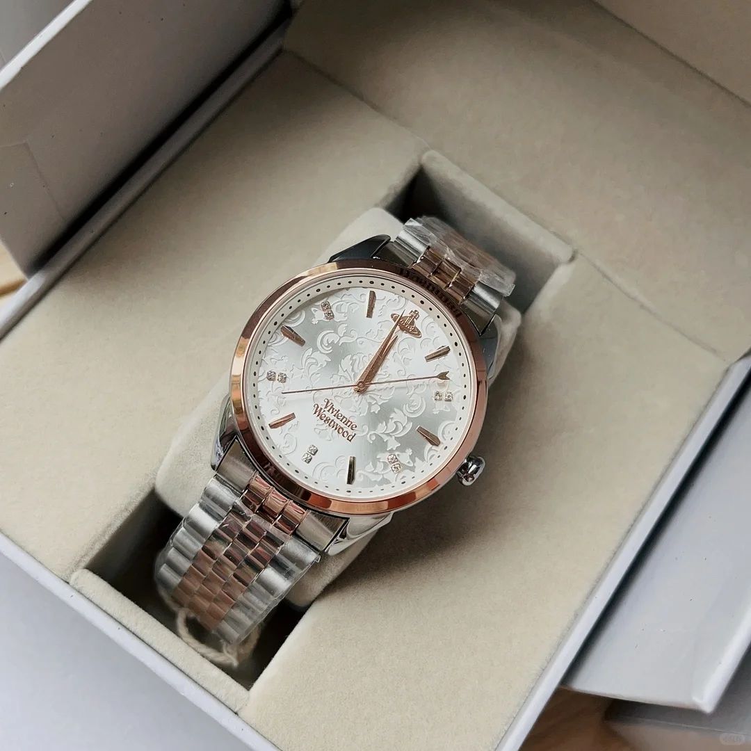 Wallace Silver Watch 37mm VV208RSSL