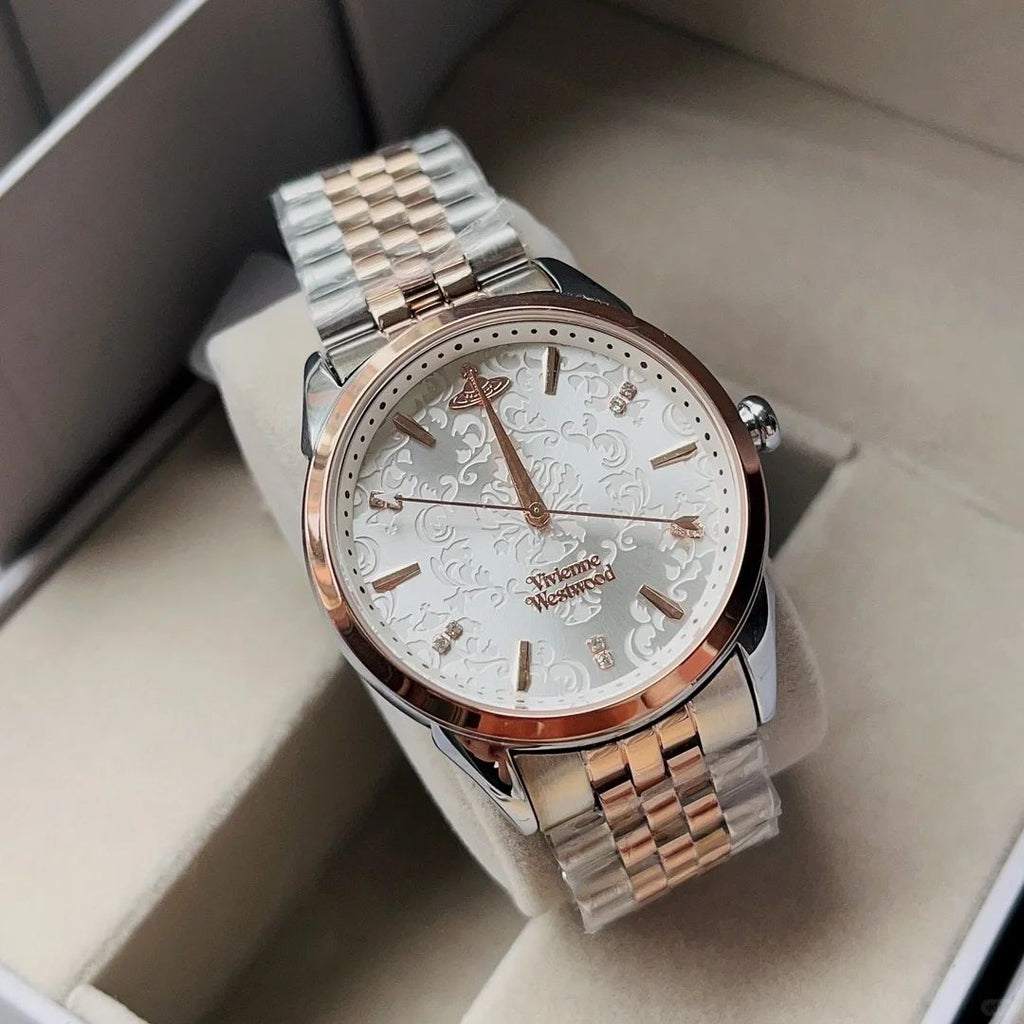 Wallace Silver Watch 37mm VV208RSSL