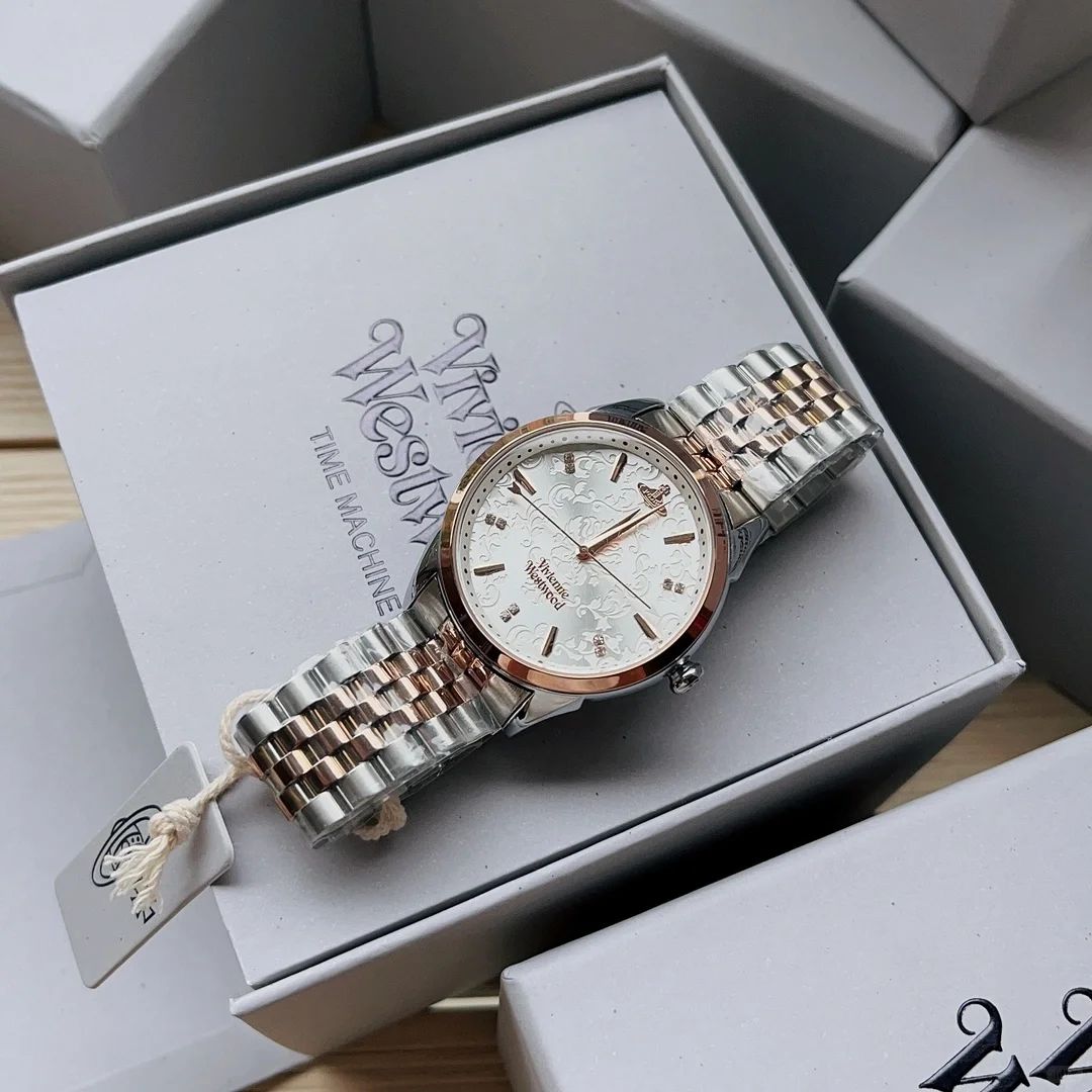 Wallace Silver Watch 37mm VV208RSSL
