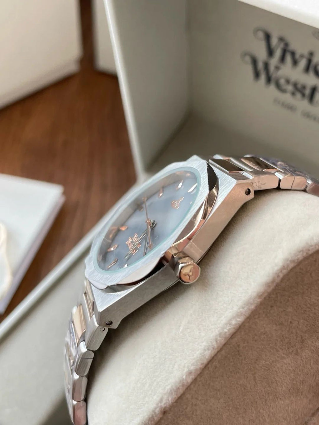 Limehouse Grey Dial Silver 34mm Watch VV244GYSR