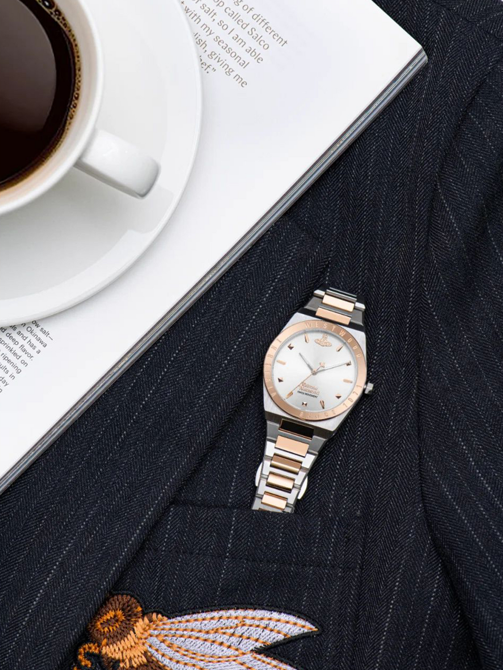 Charterhouse Rose Gold 34mm Watch VV244SLSR