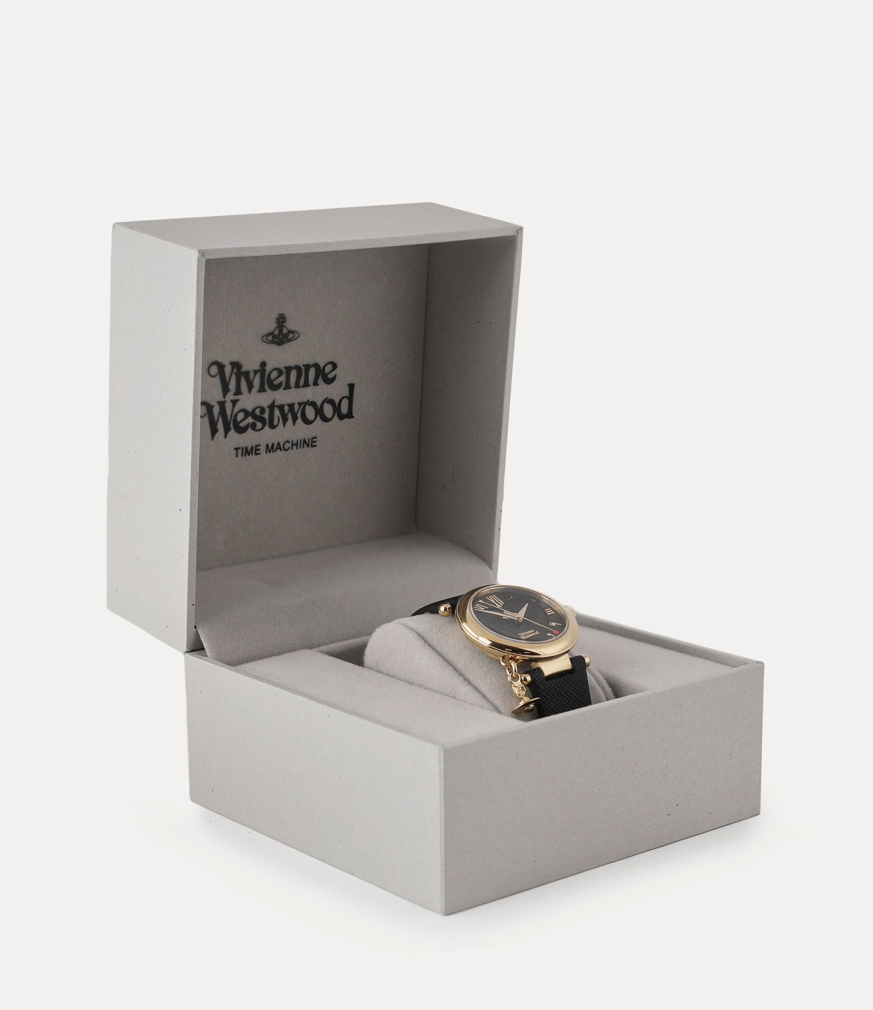 Orb Heart Watch Gold Black VV006GDBLK