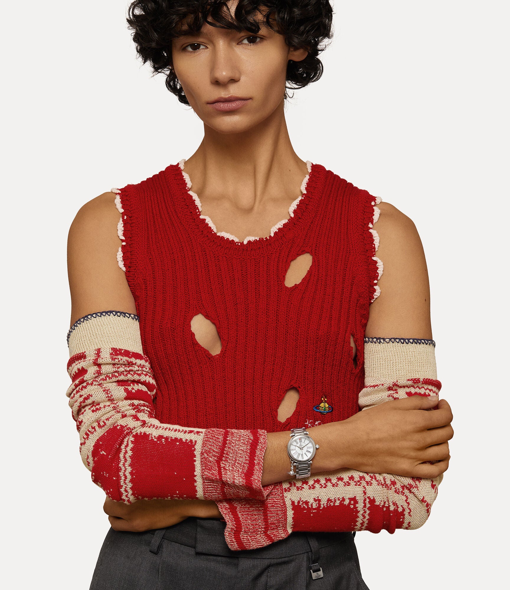 Mother Orb Watch Silver VV006PSLSL