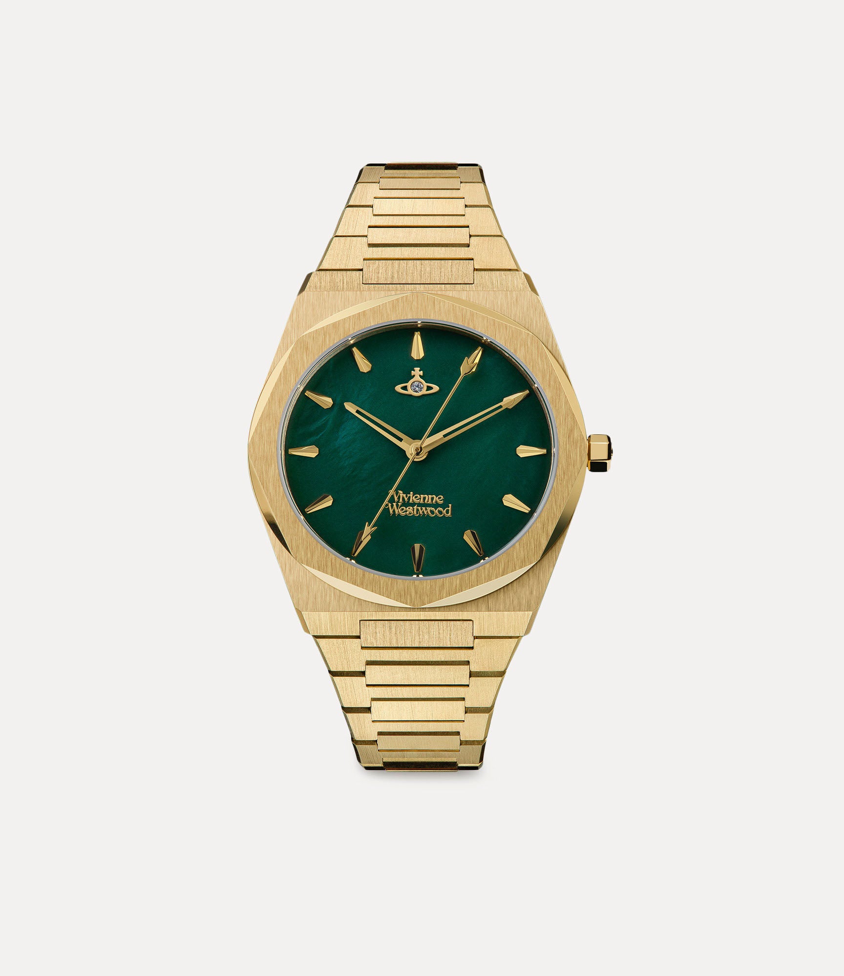 Limehouse Green Gold Watch 34mm VV244GRGD