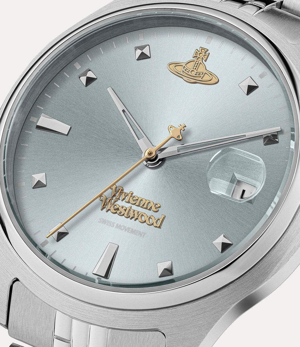 Camberwell Watch Blue Silver VV261LBLSL