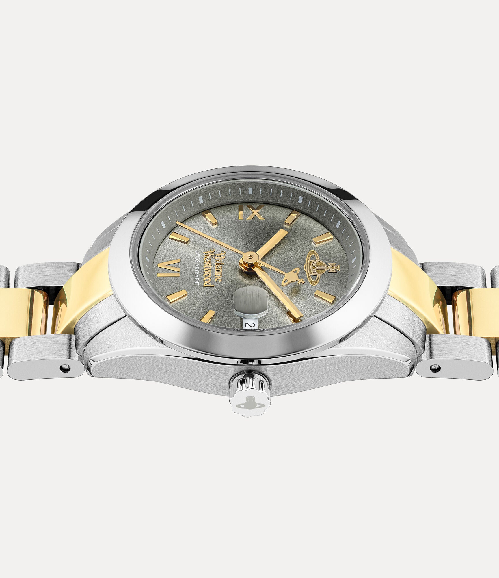Fenchurch Watch Silver Grey VV292GYSG