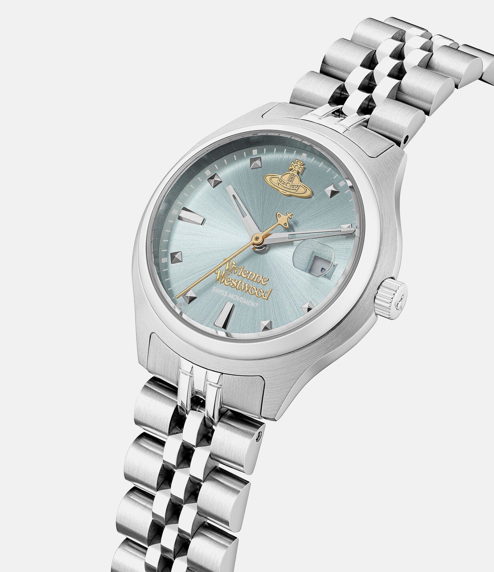 Little Camberwell Watch Blue Silver VV311LBLSL