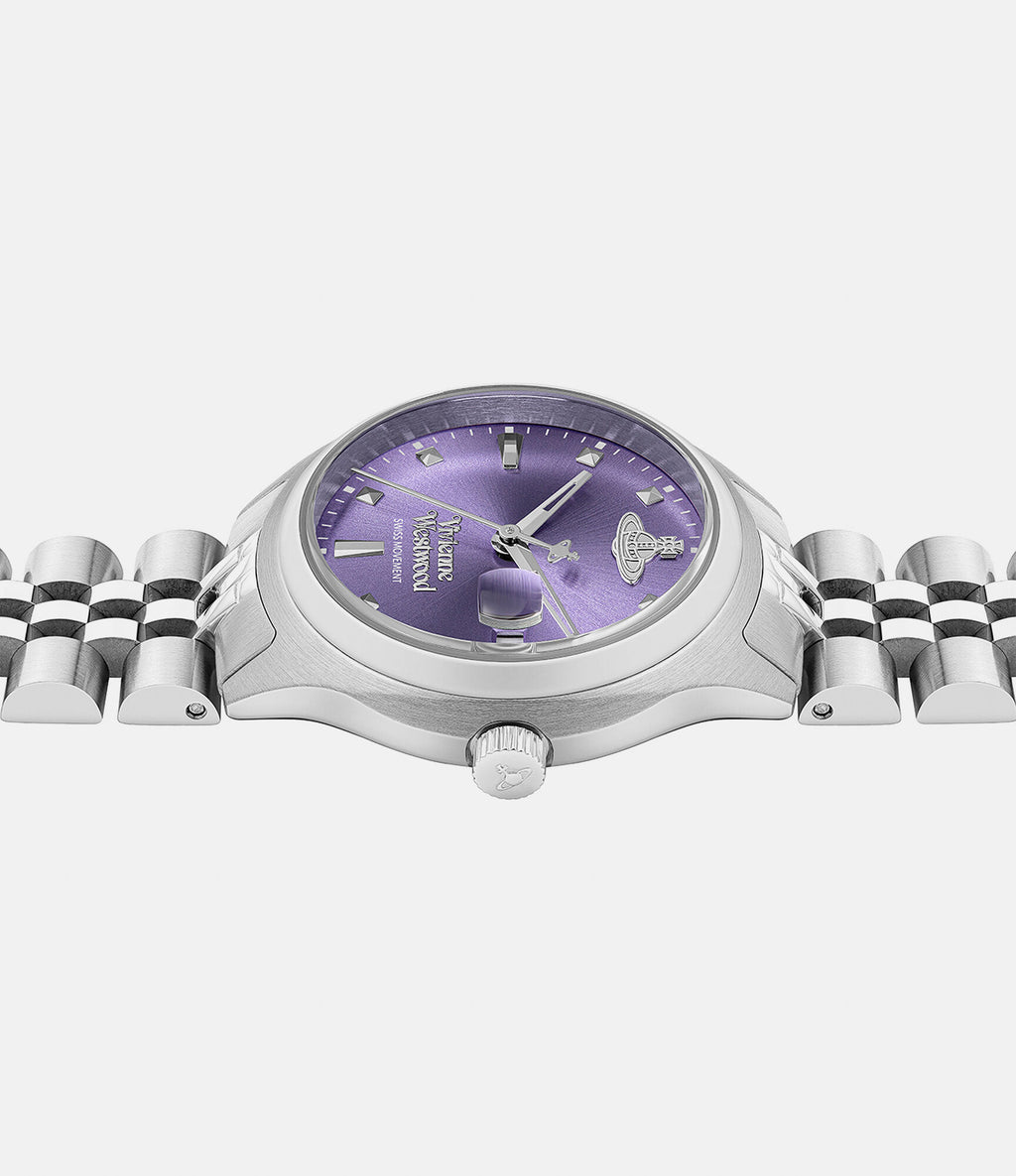 Little Camberwell Watch Purple Silver VV311PPSL