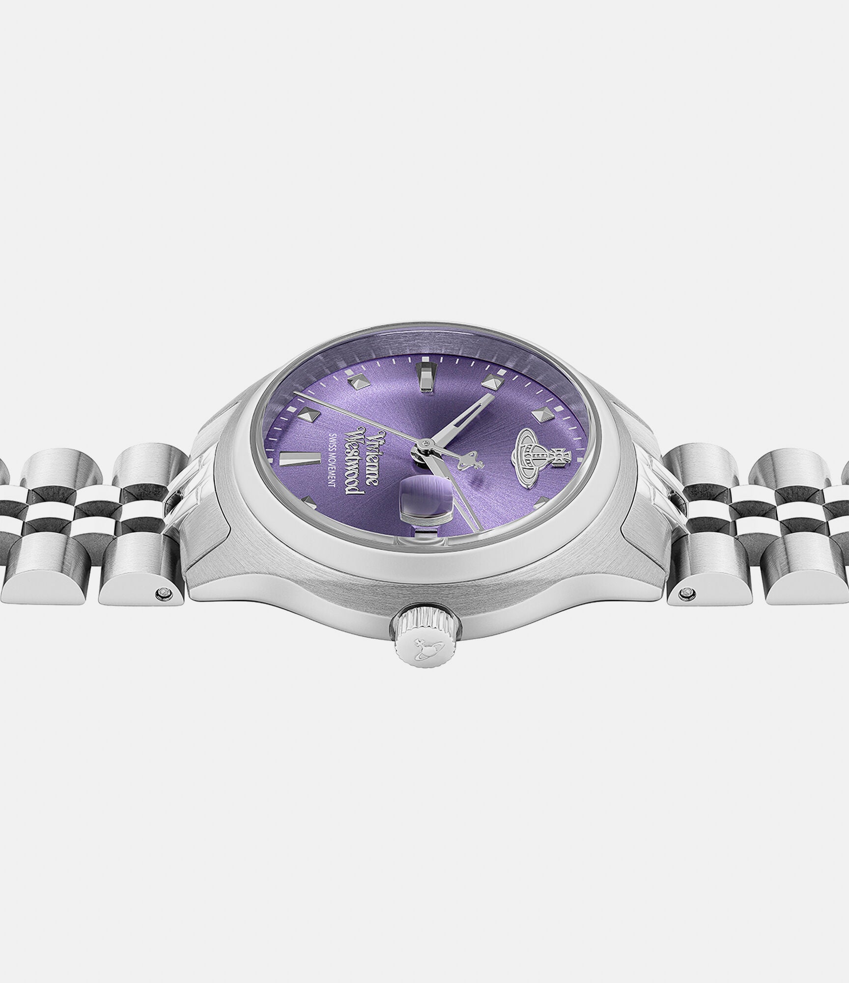 Little Camberwell Watch Purple Silver VV311PPSL