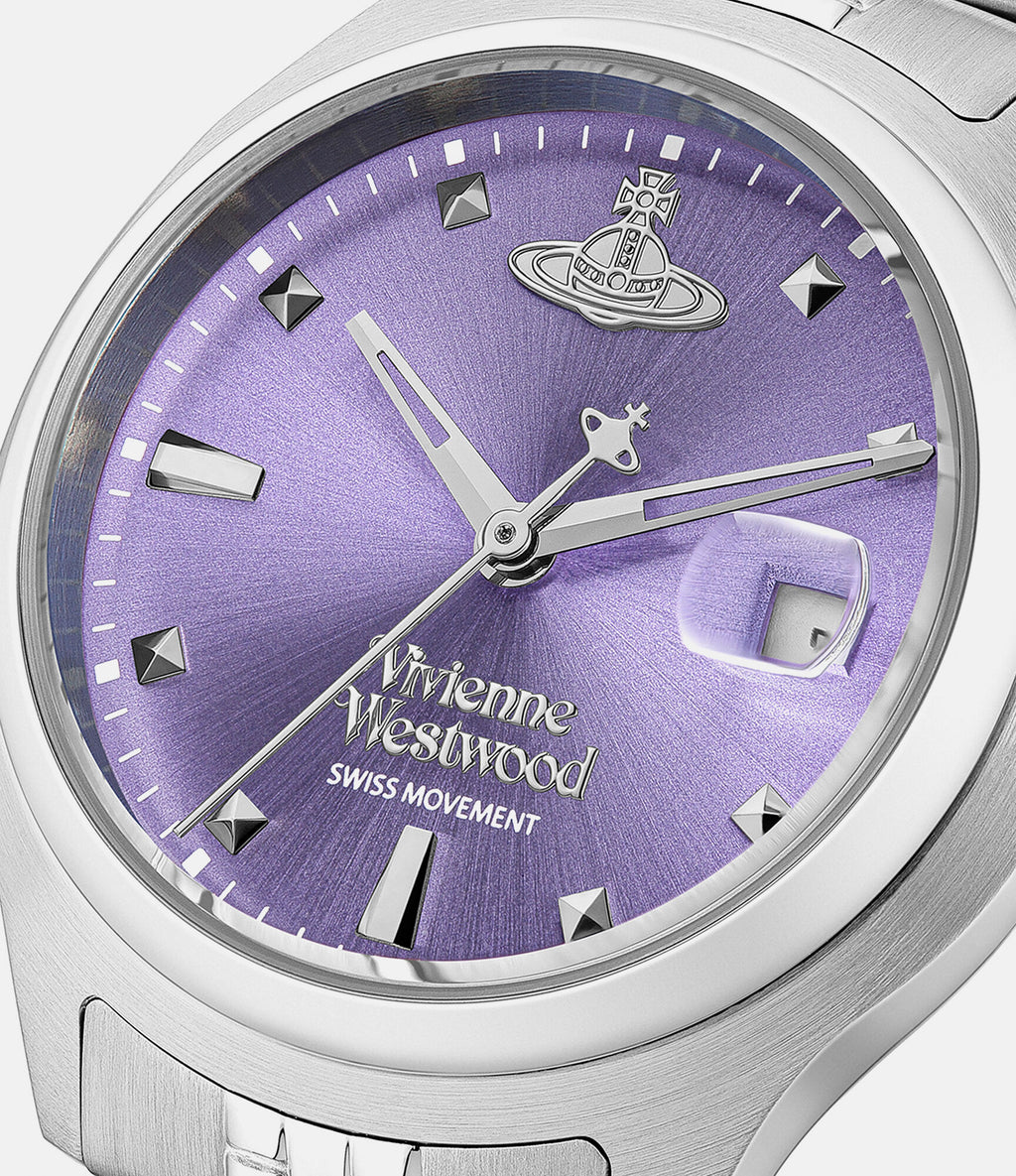 Little Camberwell Watch Purple Silver VV311PPSL