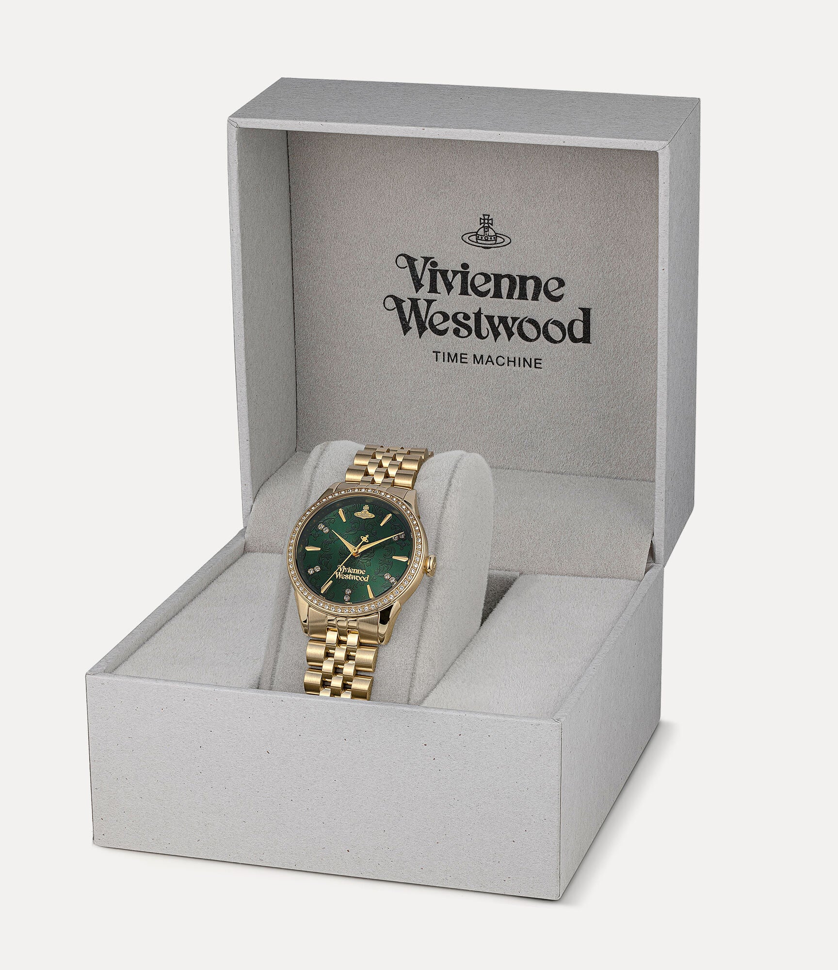 Little Wallace Watch Green Gold VV327GRGD
