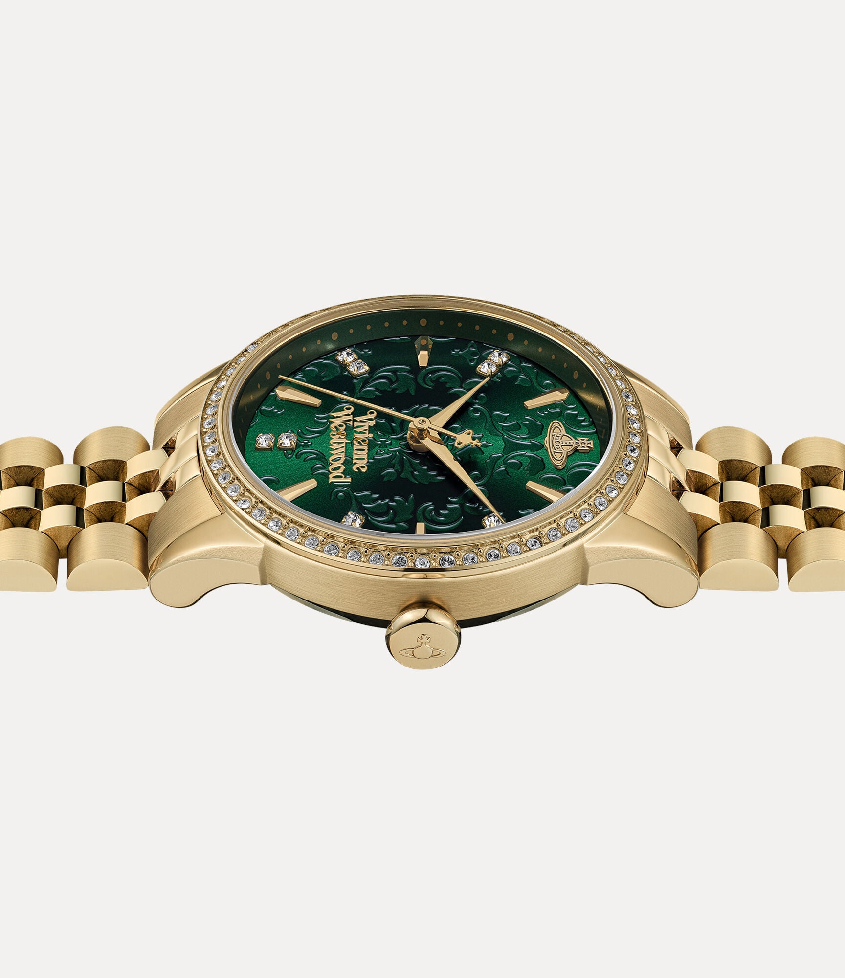 Little Wallace Watch Green Gold VV327GRGD