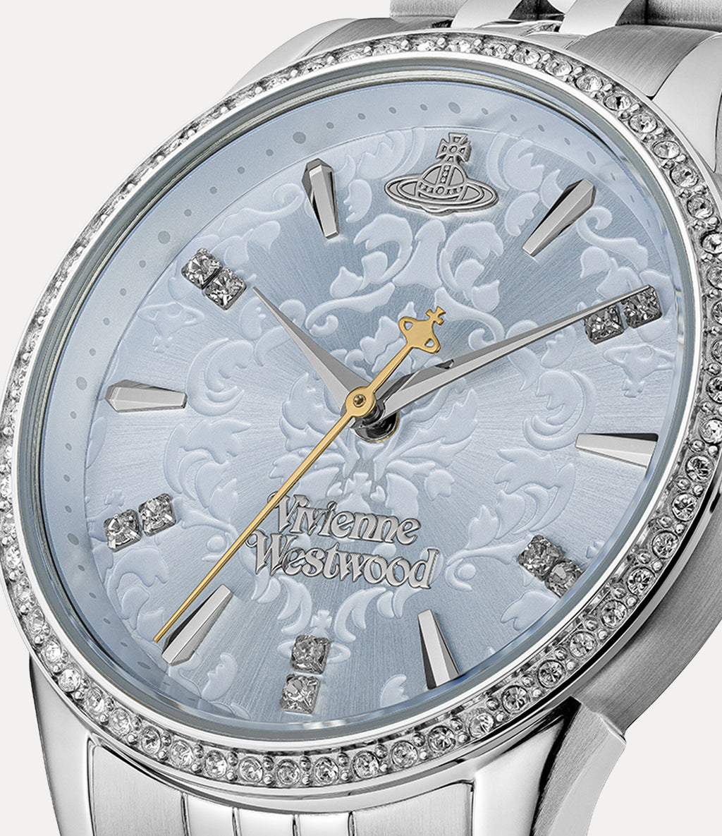 Little Wallace Watch Blue Silver VV327LBLSL