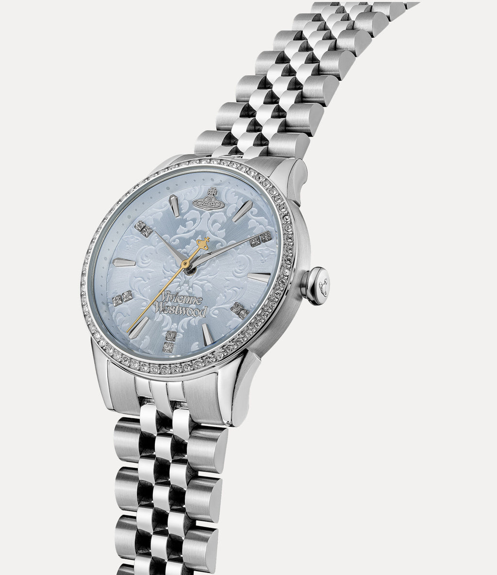 Little Wallace Watch Blue Silver VV327LBLSL