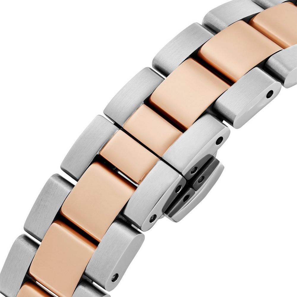 Fenchurch Rose Gold Silver Watch VV292SLSR