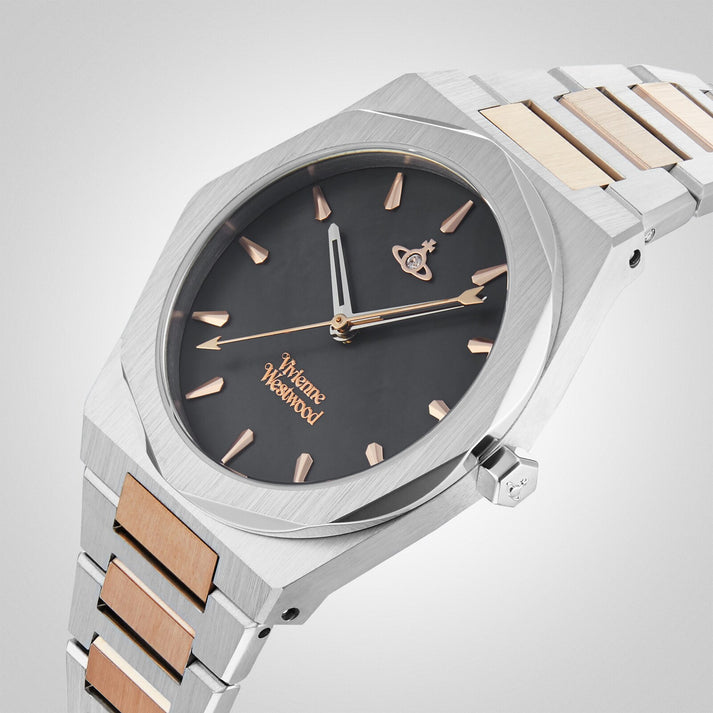Limehouse Grey Dial Silver 34mm Watch VV244GYSR
